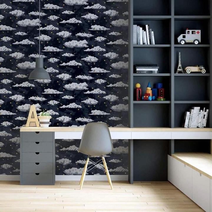 Produktbild Arthouse Tapete Wolken und Sterne