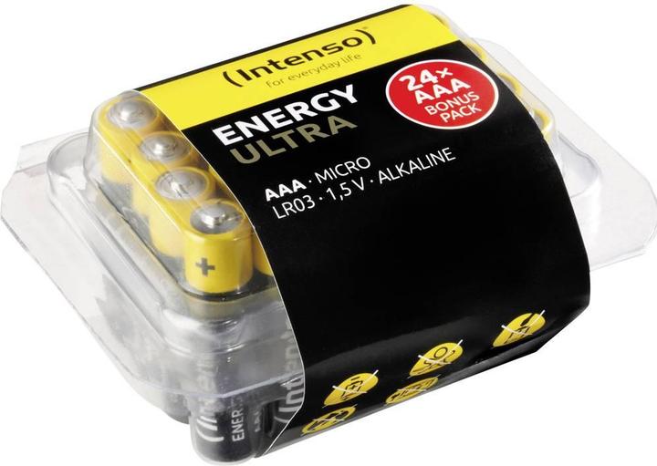 Intenso Energy Ultra AAA LR03 (24 Stk., AAA, 1250 mAh)