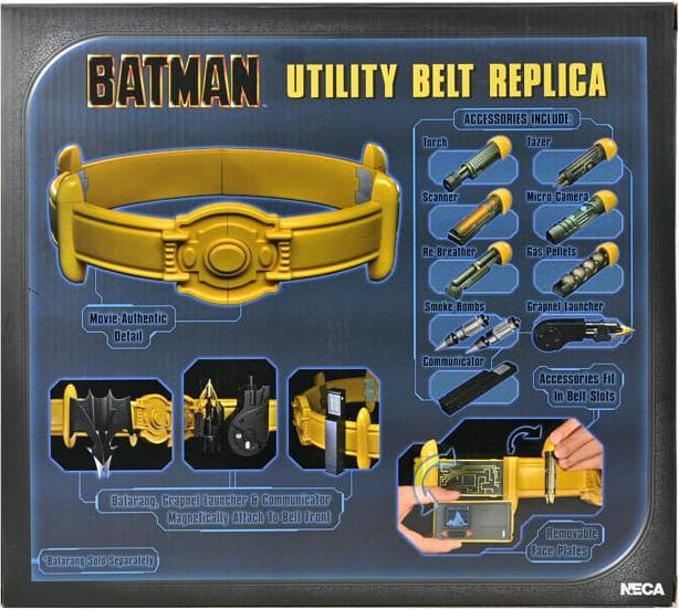 Actual product image Neca Batman Prop Replica 1/1 Batman (1989 Movie) Batman's Utility Belt