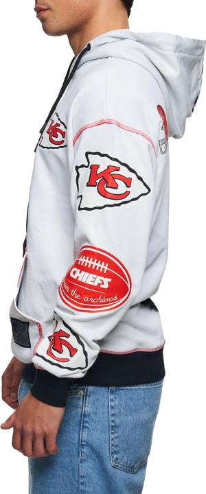Immagine prodotto Recovered Felpa con cappuccio in pile Re:covered - INK DYE Kansas City Chiefs - XXL (XXL)