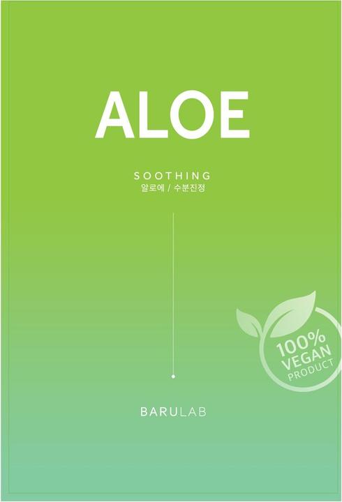 Actual product image Barulab Vegan variety mask pack
