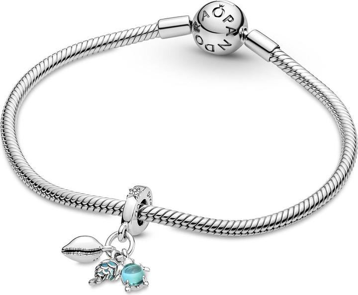 Image du produit Pandora Poisson Crapaud de mer Coquille (Argent 925, Émail)