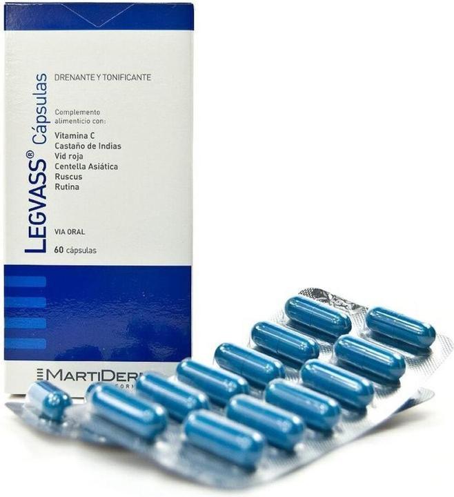 Produktbild Martiderm Legvass Oral 60 Capsules (Körperlotion, 60 ml)