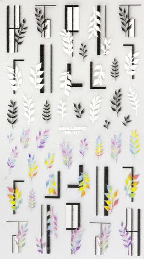 BrillBird 3D Nail Sticker BB-07 (Nagellacktrockner)