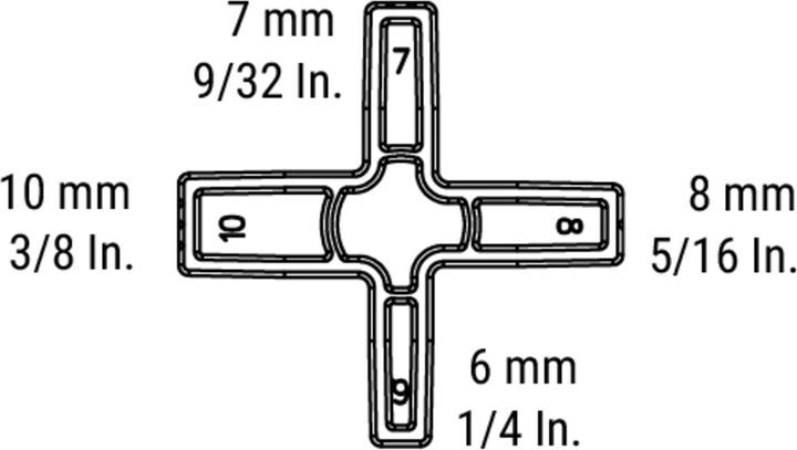 Actual product image Bessey Montageset für Terrassendielen (300 mm)