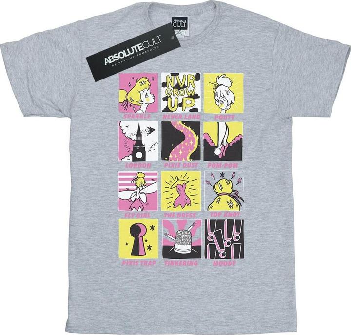 Disney Tinkerbell Squares TShirt (XXL)