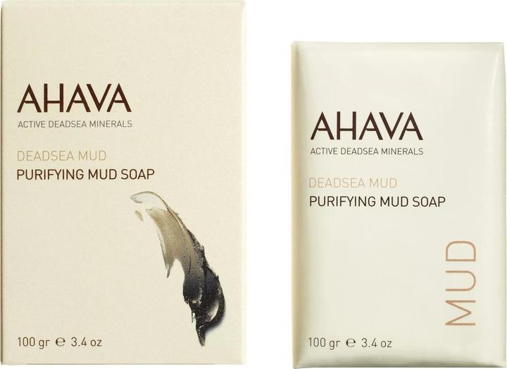 Actual product image Ahava Purifying Mud Soap (Hard soap, 100 ml)