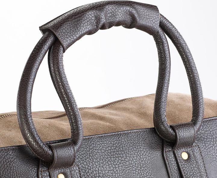 Immagine prodotto Xcase Borsa da viaggio in tela con 2 tasche esterne e tracolla (30 l)