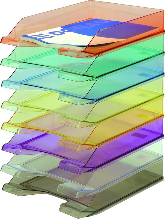 Actual product image Bantex Desk letter tray, polystyrene, a4, standard, yellow (A4)