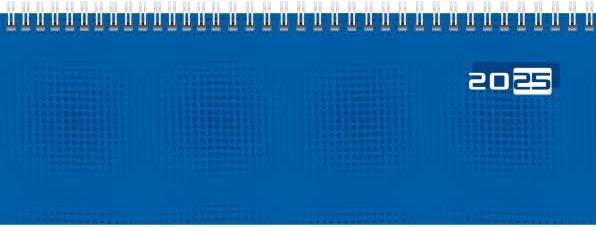 Productafbeelding Rido Liggende kalender semana 29,7x10,5cm 1 week/pagina kartonnen omslag blauw 2025 (Duits)