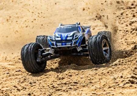 Produktbild Traxxas S.TRUCK RUSTLER VXL 1:10 4WD EP RTR BLUE TQi 2.4GHz BRUSHLESS OHNE LadegerÃ¤t und OHNE Akku (RTR Ready-to-Run)