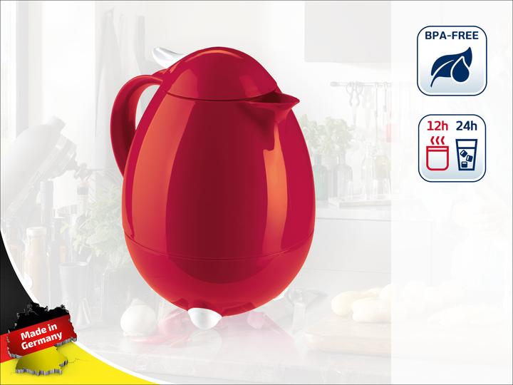 Productafbeelding Leifheit 28336, Karaf, 1 l, Rood, 8 kopjes (1 l)