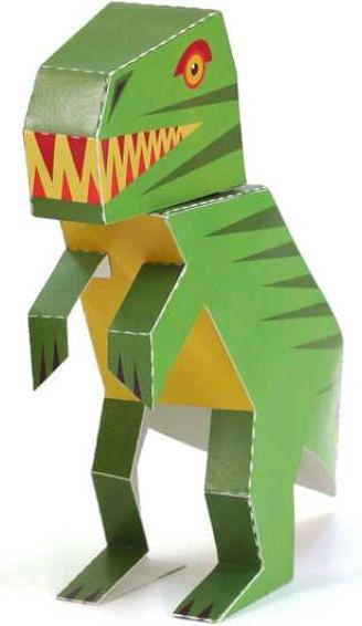 Actual product image Pukaca Paper toy. Maxi T-Rex