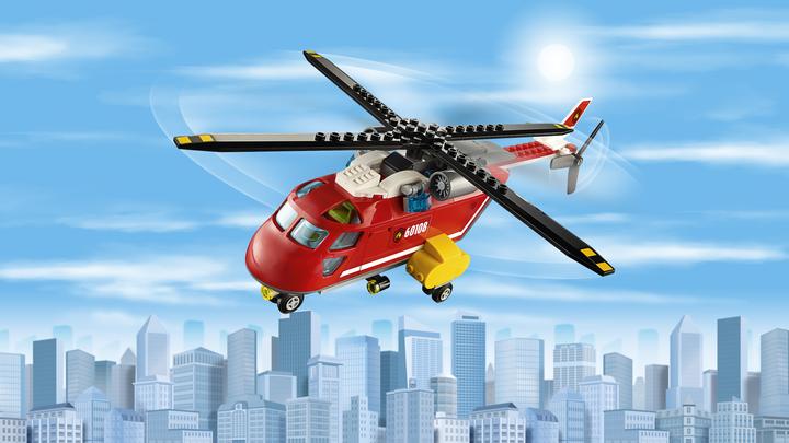 Produktbild LEGO Feuerwehr-Löscheinheit (60108, LEGO City)