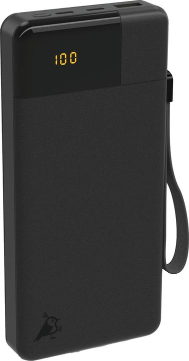 Aqiila Powerbird B20B - Powerbank 20000 mAh, 20W - Zwart (20000 mAh, 20 W, 74 Wh)