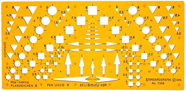 Produktbild Schablone Planzeichnen Ii (148.75 cm)