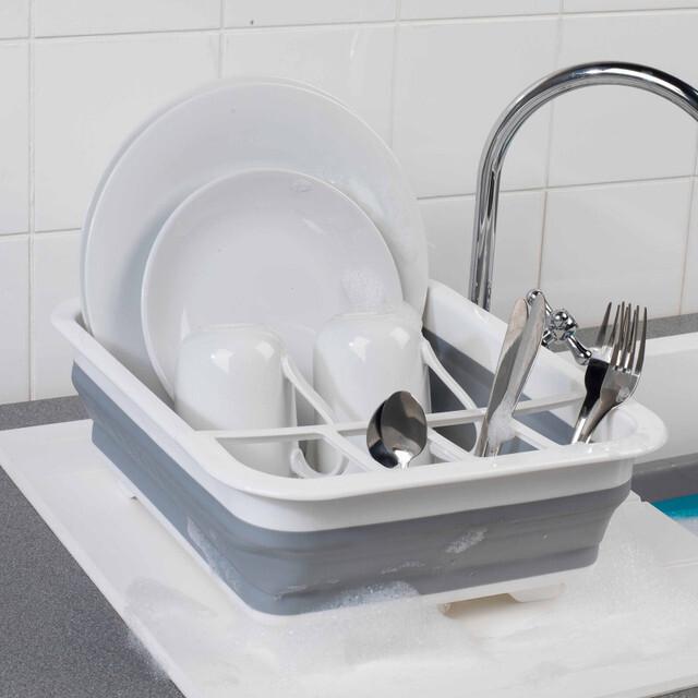 Actual product image Beldray LA031051BEU7 collapsible dish drainer