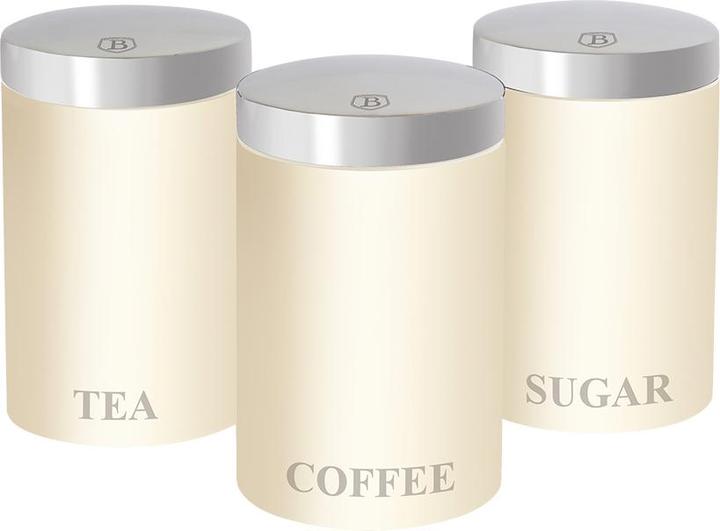Produktbild BerlingerHaus 3-teiliges Kanister set Creme