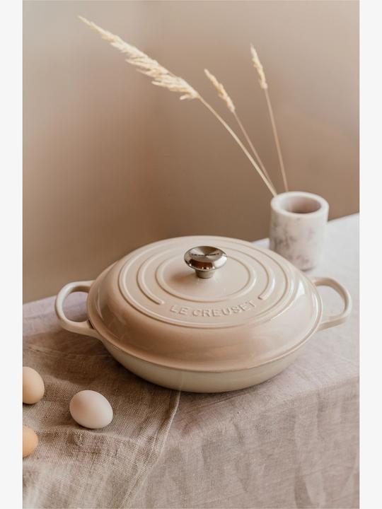 Produktbild Le Creuset Gourmet-Profitopf Signature Ø 30cm, rund (30 cm, Bräter + Schmortopf, Gusseisen)