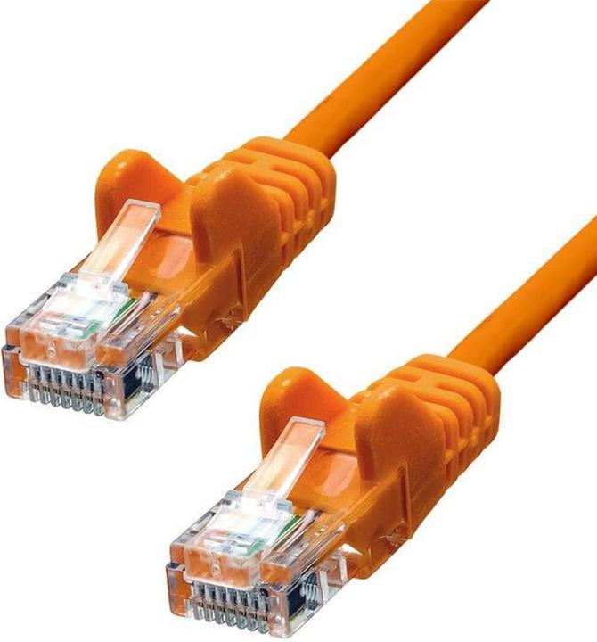 Produktbild ProXtend U/UTP CAT5e PVC AWG 26 CCA Orange 3M (U/UTP, CAT5e, 3 m)