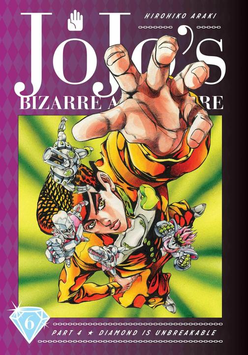 Actual product image JoJo's Bizarre Adventure: Part 4--Diamond Is Unbreakable, Vol. 6 (English, Hirohiko Araki, 2020)