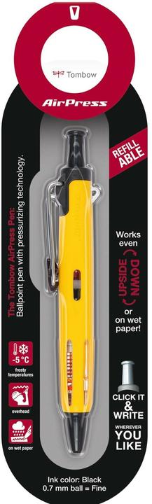 Actual product image Tombow Airpress (Yellow, 1 x)
