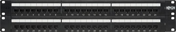 Immagine prodotto Eaton Pannello patch Cat6/Cat5 110 a 48 porte con montaggio a rack 2U 568B RJ45 Ethernet TAA