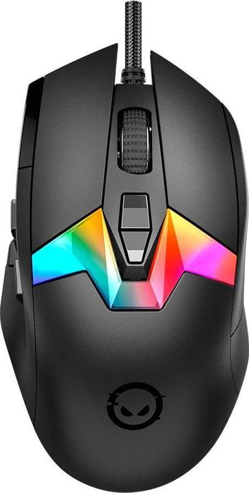 Produktbild Lorgar Computer mouse MSP80, 8000 Hz Gaming Mouse Pro, Black (Kabelgebunden)