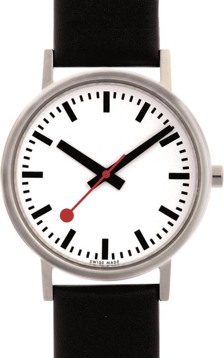 Actual product image Mondaine Classic Pure (Analogue wristwatch, Swiss made, 36 mm)