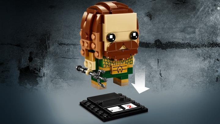 Actual product image LEGO Brickheadz Aquaman (41600, LEGO Brickheadz)