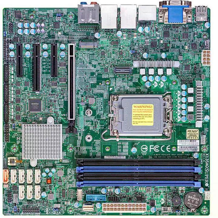 Actual product image Supermicro Server MB Super Micro MBD-X13SAQ-O LGA 1700/ATX (LGA 1700, mATX)