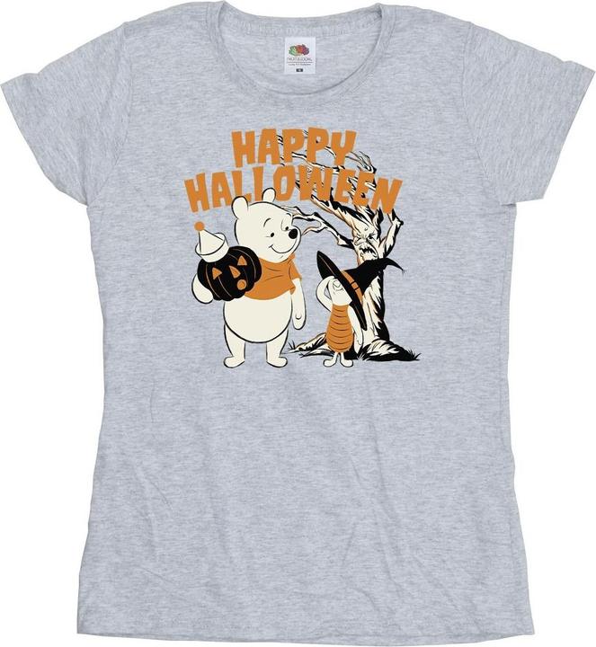 Disney Winnie The Pooh And Piglet Happy Halloween TShirt (XL)