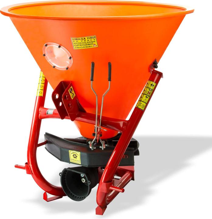Dema Épandeur d'engrais / de sel 500l avec entraînement par prise de force