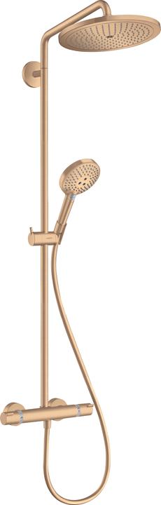 Produktbild hansgrohe Croma Select S 280 Air 1jet Showerpipe Dito: mit EcoSmart : Farbe - Brushed Bronze