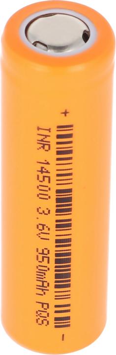 Image du produit AccuCell Akku INR 14500 ungeschützt 48,5x14,1mm (1 pcs, 950 mAh, Batterie)