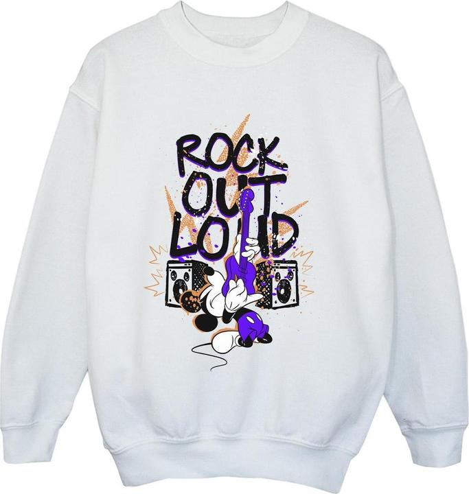 Disney Mickey Mouse Rock Out Loud Sweatshirt Jungen