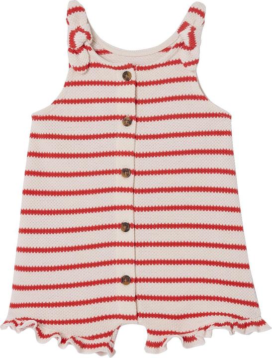 Vertbaudet Baby Kurzoverall aus Strick (62)