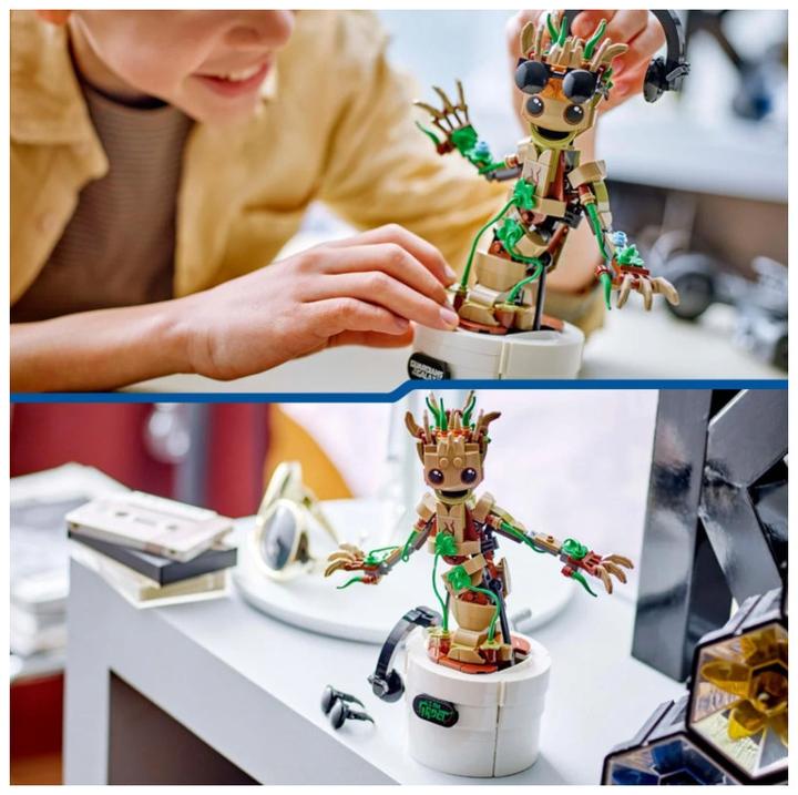 Actual product image LEGO Dancing Groot (76297, LEGO Marvel)