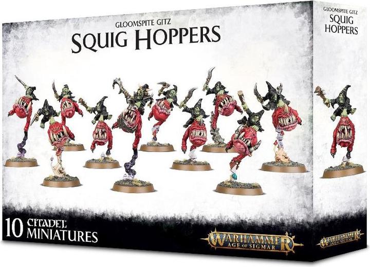 Image du produit Games Workshop Warhammer Age of Sigmar - Gloomspite Gitz Squig Hoppers (Matières plastiques)