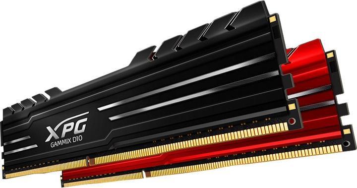 Actual product image Adata XPG GAMMIX D10 (2 x 16GB, 3200 MHz, DDR4-RAM, DIMM)