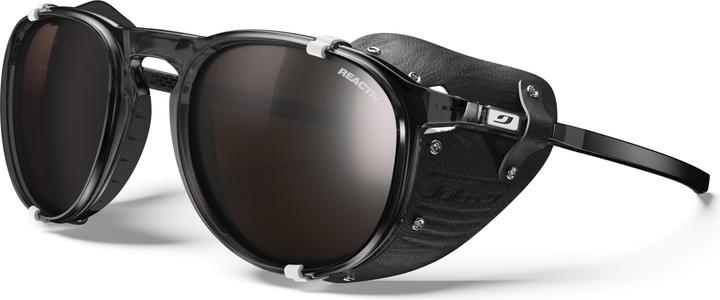 Actual product image Julbo Millenium Schwarz Durchscheinend Glänzend Schwarz Weiss REACTIV 24 Polarized