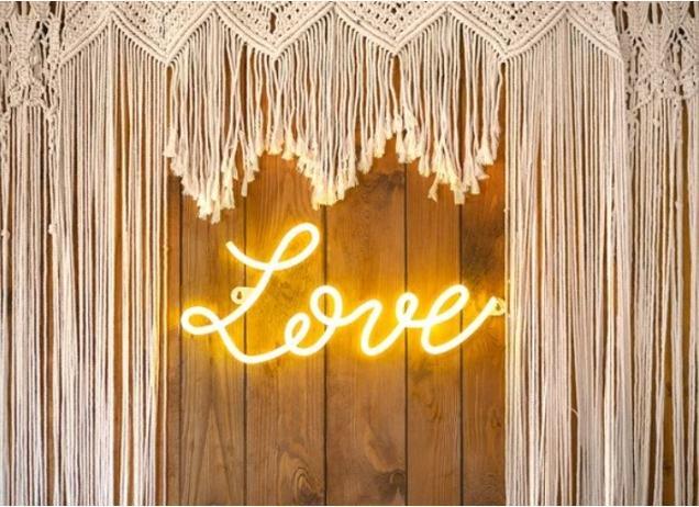 Image du produit Partydeco Lettres néon LED - Love