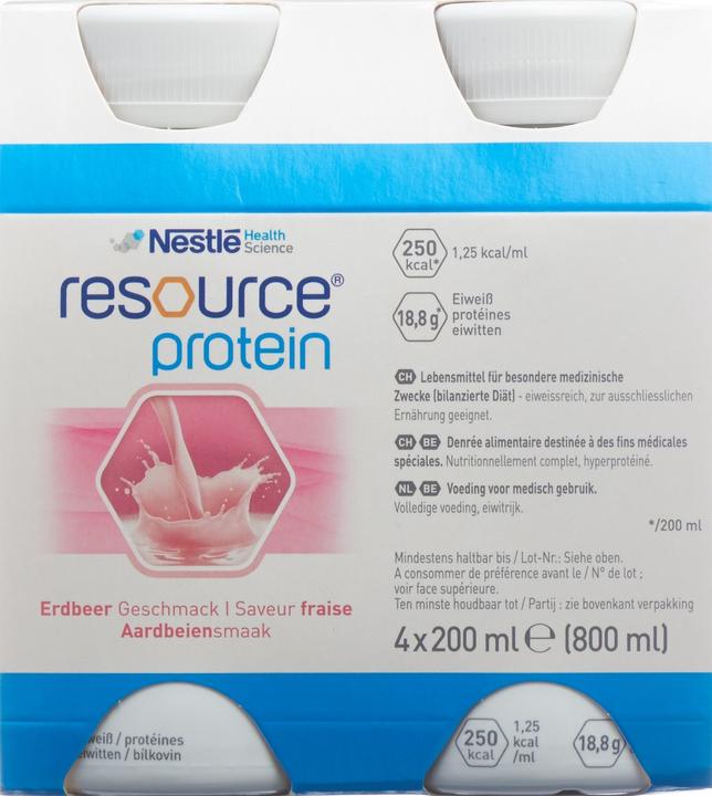 Produktbild Resource Protein Erdbeer (Erdbeere, 4 x)