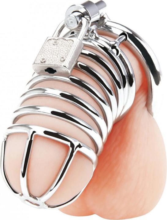 Actual product image Blue Line C&B GEAR Deluxe Chastity Cage