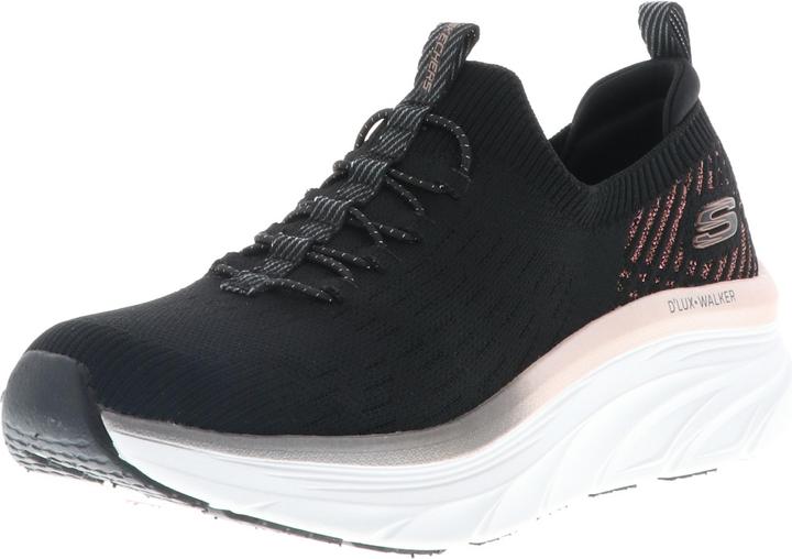 Noir Knit Rose Gold Trim