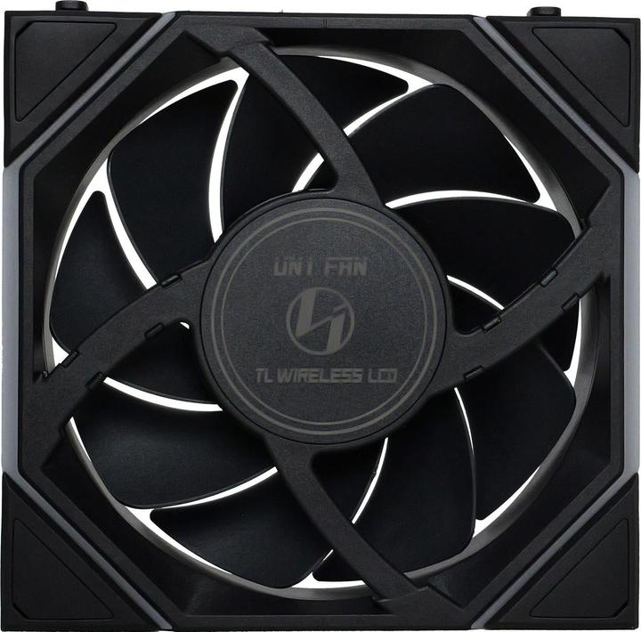 Produktbild Lian-Li UNI FAN TL Wireless LCD Lüfter, ARGB, PWM, 3er-Pack inkl. Controller - 120 mm, schwarz (120 mm, 3 x)