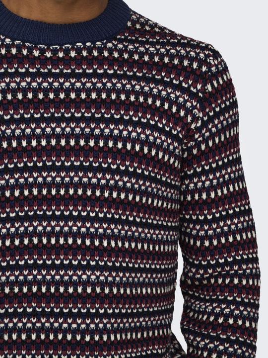 Immagine prodotto Only & Sons Maglia pullover con scollo rotondo dalla vestibilità regolare (XL)