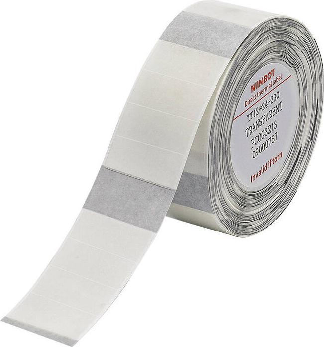 Produktbild Niimbot 12x24 Thermal Stickers, 230 pcs. (Transparent)