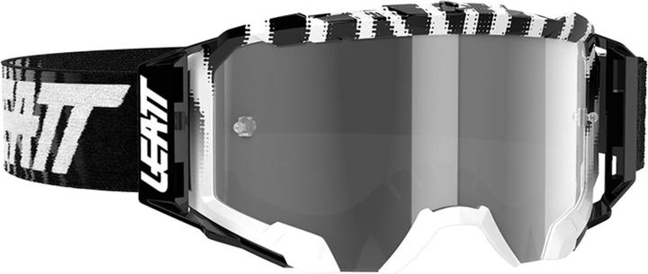 Actual product image Leatt Goggle Velocity 5.5 zebra/grey (Zebra, Grey)