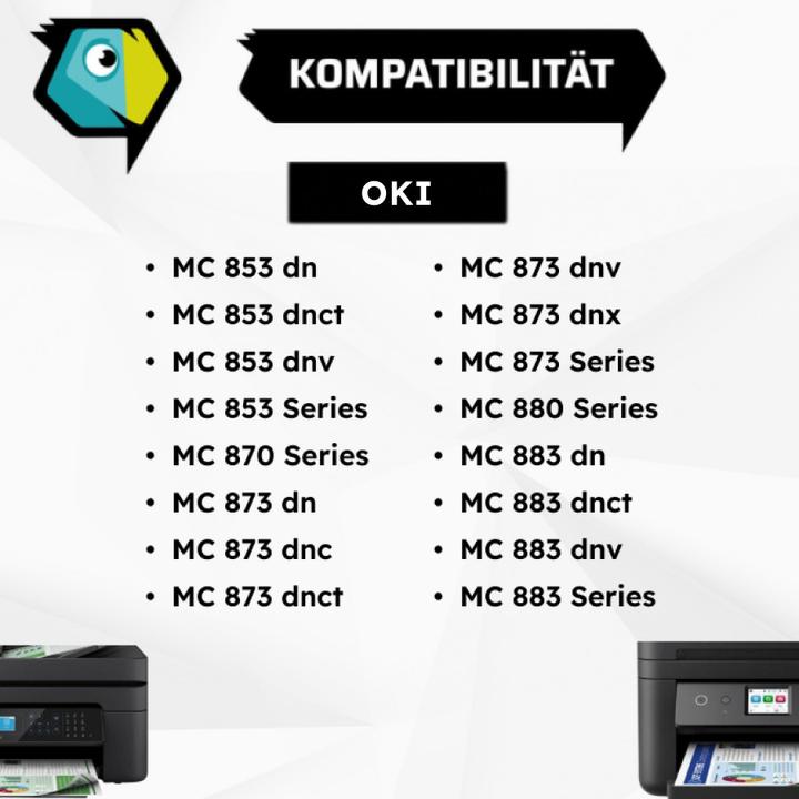 Image du produit Inkadoo Toner compatible avec OKI 45862839 toner, cyan cyan (C)